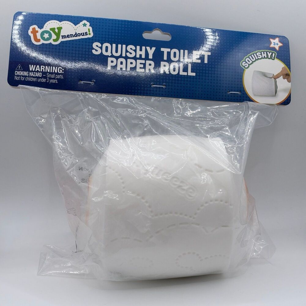 ToyMendous - Squishy Toilet Paper Roll NEW Sensory Toy